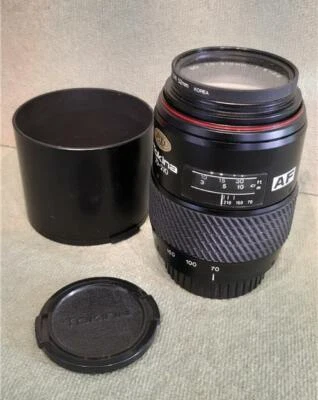 Tokina SD 70-210mm Auto Focus Camera Lens with Minolta Fitting - Image 1 of 3