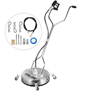VEVOR Industrial Grade 20" Pressure Washer 4000PSI Flat Surface Cleaner 3/8 QC - Picture 1 of 12