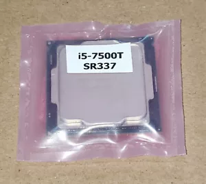 INTEL CORE i5-7500T QUAD-CORE 2.7GHZ 6MB LGA1151 CPU DESKTOP PROCESSOR SR337 - Picture 1 of 2