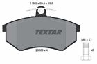 Brake Pad Set, Disc Brake For Audi Textar 2066921