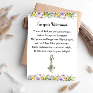 Ruhestandsgeschenke für Frauen, Schutzengel Anhänger, Ruhestandsgeschenk für Mama Oma - Bild 1 von 2