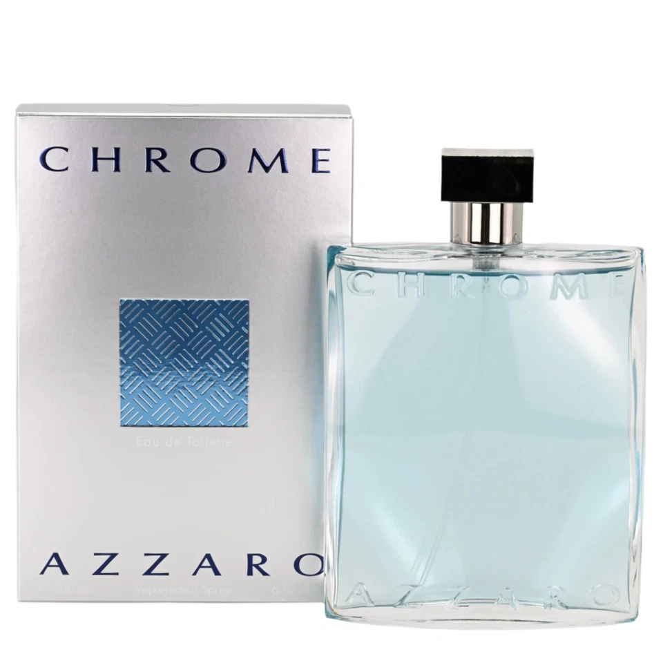 CHROME AZZARO Hombres Colonia 6.7 / 6.8 OZ edt Hombres Nuevo en Caja Foto 1 de 4