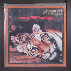 MANNHEIM STEAMROLLER: saving the wildlife AMERICAN GRAMAPHONE 12" LP 33 RPM Seal - Picture 1 of 2