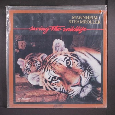 MANNHEIM STEAMROLLER: saving the wildlife AMERICAN GRAMAPHONE 12" LP 33 RPM Seal - Image 1 of 2