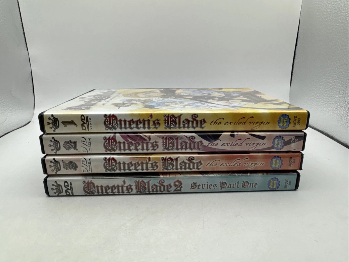 Queen's Blade DVD 全巻セット Queen's Blade The Exiled Virgin Complete Anime Series Entire DVD
