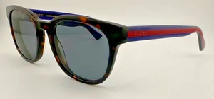 Gucci Brille Brillengestell NUR GG0006OZ 001 Optyl Braun Blau 53-20-145 "TADELLOS" - Bild 1 von 16
