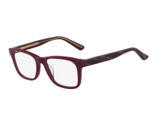 Gafas cuadradas de borde completo Calvin Klein CK7942 606 Oxblood para hombre 52-18-140 - Imagen 1 de 7