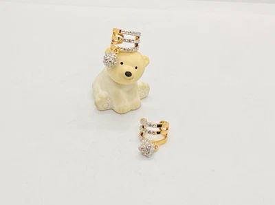 NWOT Rebecca Minkoff Cuff Earrings No Piercing Clip On Ear Clips -  Gold Tone - Image 1 of 4