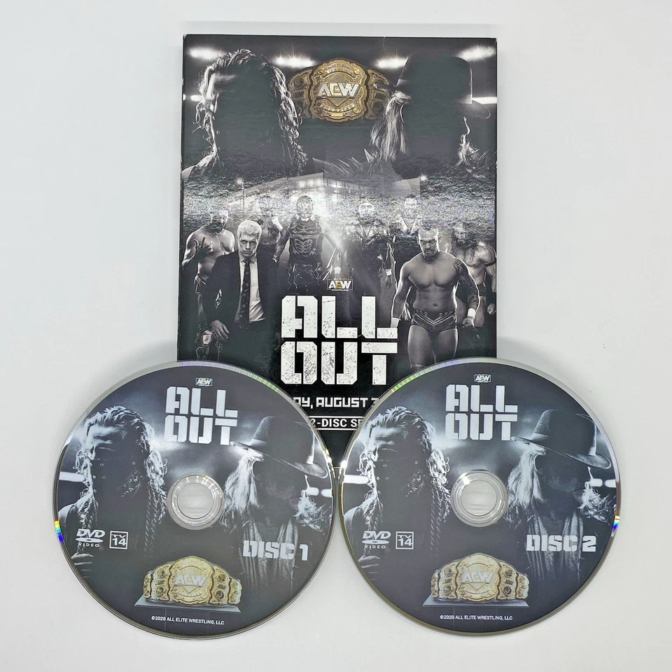 All Elite Wrestling: All Out 2019 (DVD, 2020) | Region 0, Pay-Per-View, AEW - Image 1 of 4