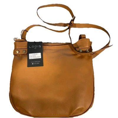 Bandolera Lodis Solange de cuero tostado nueva con etiquetas Foto 1 de 4