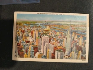 Midtown Skyscrapers NYC New York CIty LINEN - Picture 1 of 2