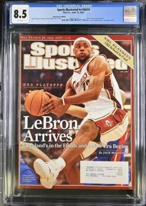 June 11, 2007 Sports Illustrated Magazine Lebron James "LeBron Arrives" CGC 8.5 - Picture 1 of 2