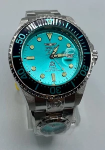 Reloj Invicta Grand Diver automático doble hora para hombre 47 mm esfera azul acero inoxidable - Imagen 1 de 14