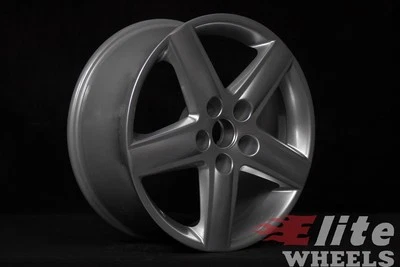 2002-2011 AUDI A4 Aluminium 17" Factory OEM Silver Wheel 58749U20 - Image 1 of 4