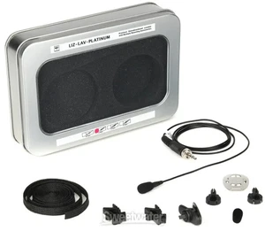 Acacia LizLavPlATBlk, LIZ Platinum Lavalier Microphone for Audio-Technica cW Blk - Picture 1 of 12