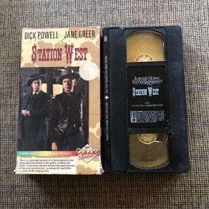 Station West VHS Turner Home RKO DICK POWELL JANE GREER 1948 - Picture 1 of 8