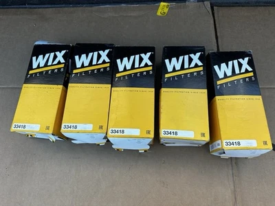 Filtro separador de agua combustible WIX 33418 Detroit Diesel Caterpillar Freightliner Foto 1 de 3