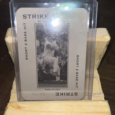 2005 Donruss Playoff Mark Mulder #pg-30 Numbered 3/45  - Image 1 of 3