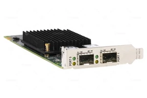 01KR609 LP IBM EMULEX LPE31002 DOUBLE PORT 32 Go SFP + FC HBA PROFIL BAS - Photo 1/7