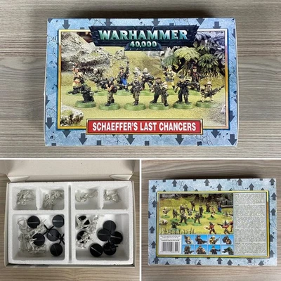 SCHAEFFER'S LAST CHANCERS IMPERIAL GUARD ASTRA MILITARUM WARHAMMER 40K 1998 - Image 1 of 4