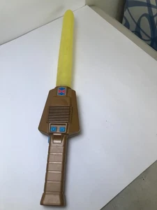 Vintage 1989 He-Man Masters Of The Universe Power Sword Mattel 23" FUNZIONA! - Foto 1 di 4