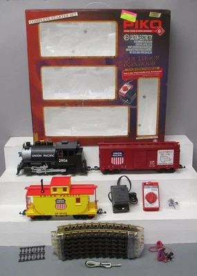 Piko 38100 G Scale Union Pacific 0-6-0 Steam Freight Set LN/Box - Image 1 of 4