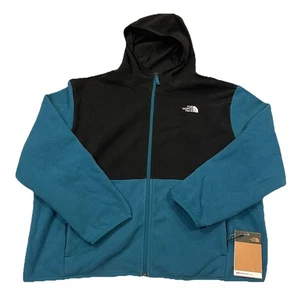 NWT The North Face Women’s XL Anchor Full Zip Fleece Hoody Blue Moss Outdoor - Picture 1 of 4
