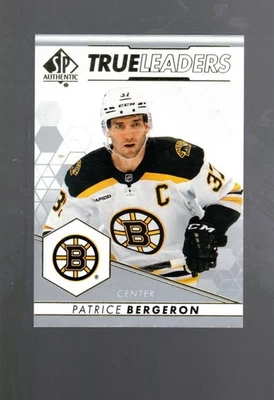 2022-23 SP Authentic True Leaders #TL23 Patrice Bergeron - Image 1 of 2