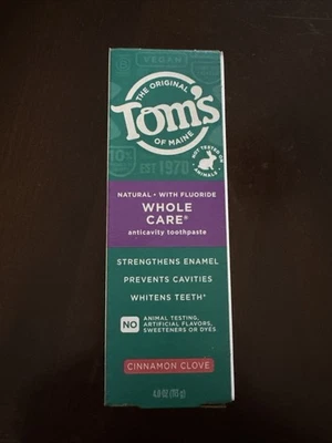 Pasta de dientes Tom'S Of Maine cuidado integral clavo de canela 4 OZ Foto 1 de 3