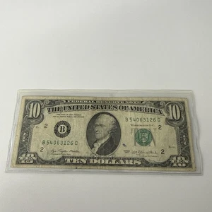 1977 10 Dollar Bill - Picture 1 of 6