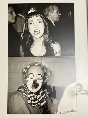 Andy Warhol Raro Original Años 80 (?) Fotografías Fiesta más tarde ¡Enmarcado de fábrica! Foto 1 de 4