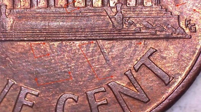 1998 P Lincoln Memorial Cent with Rev. & Obv. Die Clash (#77470) - Image 1 of 4