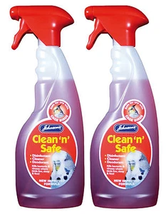 Johnson's Clean 'N' Safe Desinfektionskäfig Vögel (2er Pack) - Bild 1 von 1