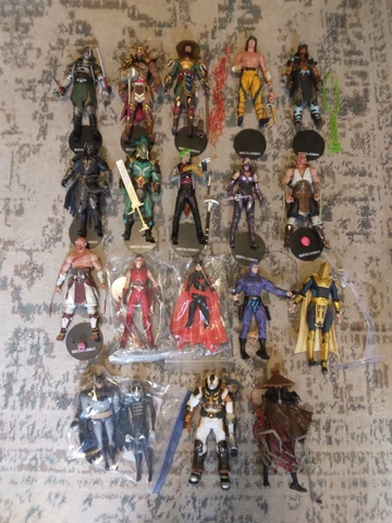 Mcfarlane Mortal Kombat  & DC Multiverse Figure Lot PLEASE READ Cover