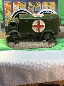 Dinky Toys 1950s Miltary Ambulance 626 Military Green Diecast EX Condition - Picture 1 of 13