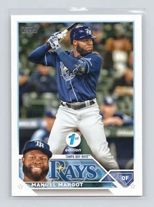 2023 Topps Series 1 - 1st Edition #204 Manuel Margot - Tampa Bay Devil Rays - Bild 1 von 2