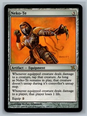 Magic The Gathering Betrayers of Kamigawa Neko-Te #155/165 MTG TCG CCG - Image 1 of 2