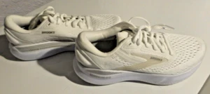 Brooks Women's Adrenaline GTS 24 Running Shoes - White/Oyster SZ. 7  "NOOB" - Picture 1 of 5