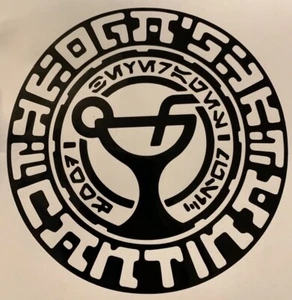 Oga’s Cantina Vinyl Decal 5 Inches Wide Disneyland Star Wars Galaxy’s Edge - Bild 1 von 1