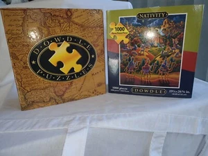 Nativity Jigsaw Puzzle - 1000 Pieces by Dowdle - 19 1/4" x 26 5/8" New in Box - Picture 1 of 3