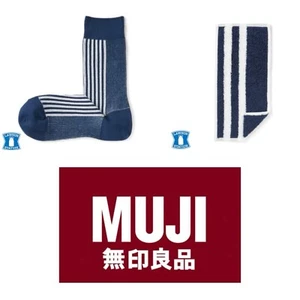 Konbini Original Dark Navy Socks and face towel set Lawson Add Volume Price - Picture 1 of 4