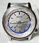 SEIKO World Time 6217-7000 Tokyo Olympic 1964 Automatic Watch, parts/restore