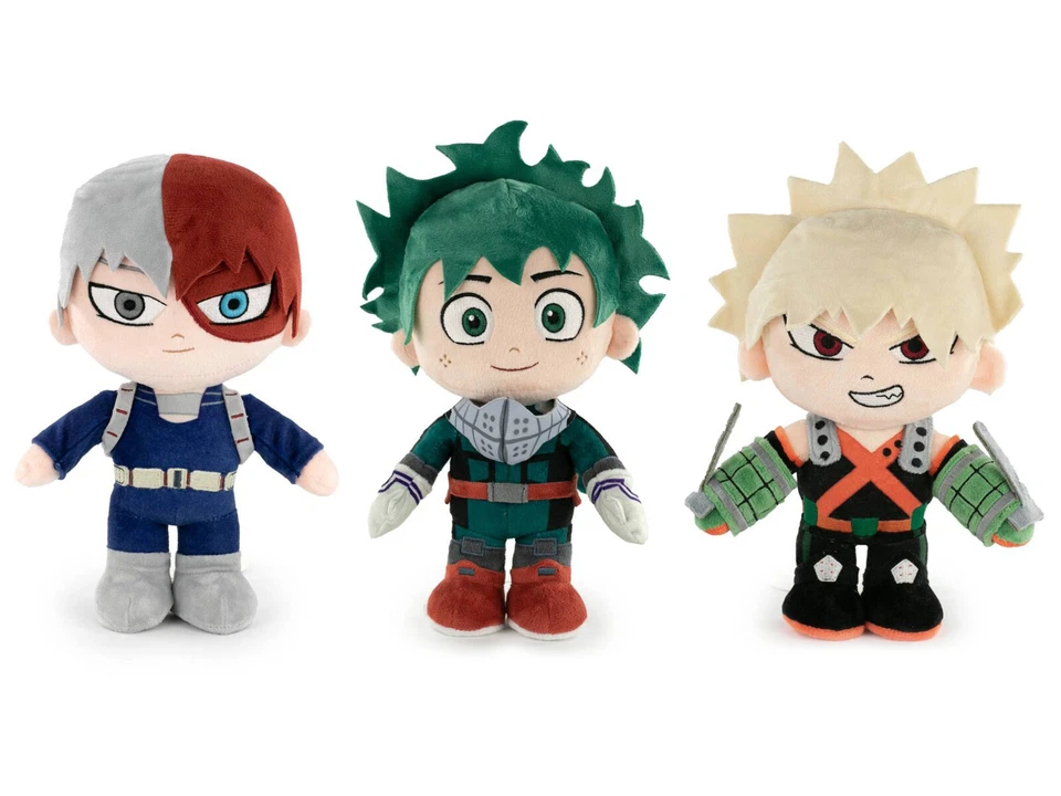 PLAY BY PLAY My Hero Academia - Plüsch Plüschfiguren Stofftier Figuren 28 cm Groß