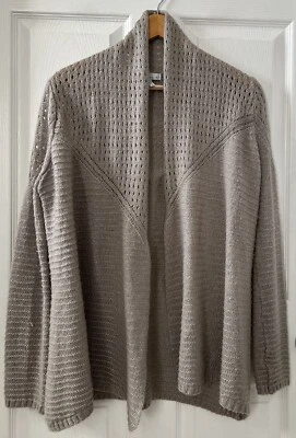 O’Neill Gris Ligero Cárdigan Suéter Frente Abierto Manga Larga Mujer Talla M Foto 1 de 4