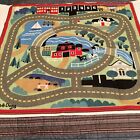 MELISSA & DOUG ROUND THE TOWN ROAD PLAY RUG 39" X 35" Interactive Mat #9400