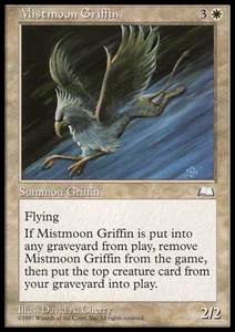 MTG: Mistmoon Griffin - Weatherlight - Magic Card - Picture 1 of 2
