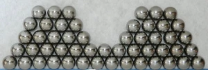 "Cincuenta (50) 3/4" bolas de juego de acero cromado ¡nuevas! - Imagen 1 de 3