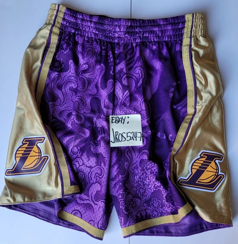 Mitchell & Ness Swingman Shorts Lunar New Year Los Angeles Lakers Men's Size L Cover