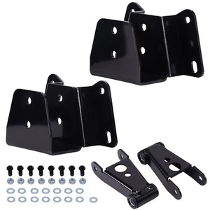 Kit de grilletes y perchas para bajar nivelación de caída de 4" para Ford F100 F150 2x2 73-96 - Imagen 1 de 12