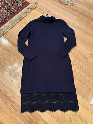 Isaac Mizrahi Navy Sweater Dress NWT XS Runs Big - Image 1 of 4
